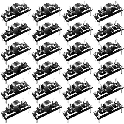 Colinktool Steel 2 Wood Fence Bracket,Chain Link Wood Adapter-24Pack
