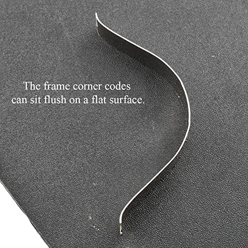 Spring Clips Angle Plate Fastener Hanger icture Frame Spring Retaining Clips DIY Picture Framing Tools 8.5cm Length 10PCS Silver - size: SpringClips-10pcs