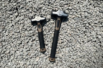 Spec Ops Tools Blacksmith Hammer for Striking, Demolition & Metalworking, Bi-Material Shock-Absorbing and Vibration Dampening Handle, 4 lbs - size: 4 lbs