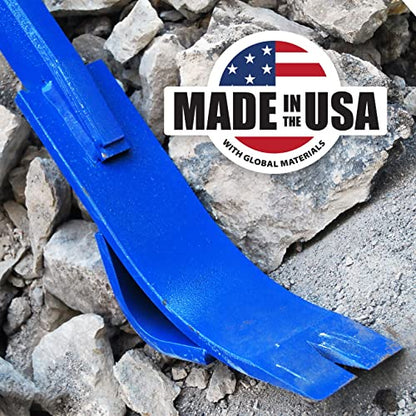 MARSHALLTOWN Fulcrum Monster Pry Bar, 56 Inch, Assembled in the USA - style: Round Fulcrum