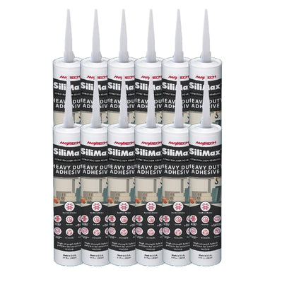Construction Adhesive Heavy Duty- Industrial Strength Waterproof Adhesive - style: 12-Pack