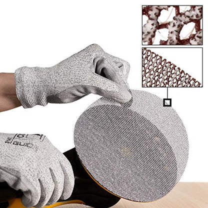 Mirka Abranet 6 Inch 120 Grit Mesh Sanding Discs, Hook and Loop, 10 Pack - size: 120
