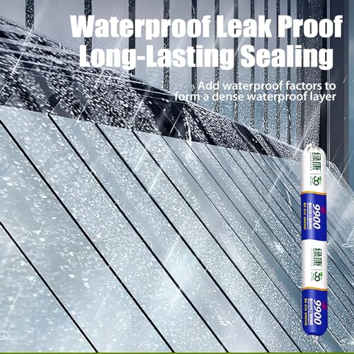9900 Sealant Waterproof, Silicon Waterproof Sealant 9900 (White,3Pcs) - color: White, size: 3Pcs