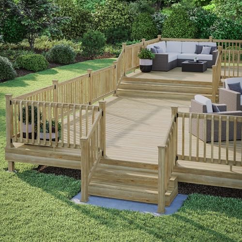 4 in. x 4 in. High Pyramid Pressure-Treated Pine Post Cap (12-Pack)