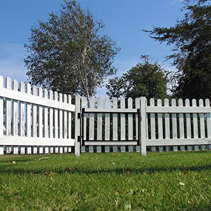 Adjust-A-Gate Steel Frame Anti Sag Adjustable Gate Building Kit with Patented Truss Cable System and Telescoping Bars, 2 Pack - size: 60"-96" wide openings, 3'-4' high