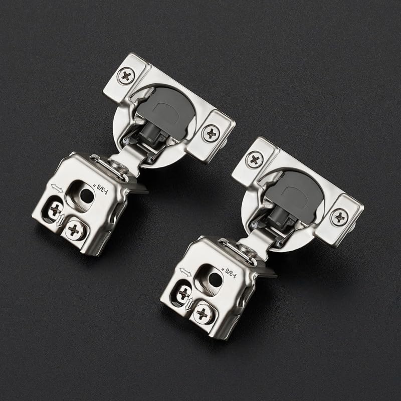 Soft Close Hinges for Kitchen Cabinet Hinges, 1-3/8 Inch Overlay, 2 Pack - size: 1-3/8 inch Overlay