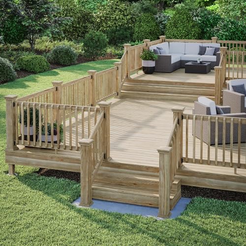 6 in. x 6 in. High Pyramid Pressure-Treated Post Cap (6-Pack)
