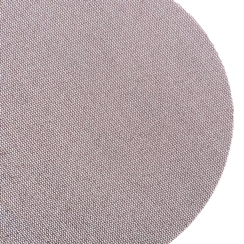 6 Inch Hook and Loop Dust Free Mesh Net Sanding Discs for Drywall Sander Car Wood Drywall Metal Polishing & Grinding Anti-Blocking Sand Abrasive Sheet 10PCs (Grit150) - style: Grit150