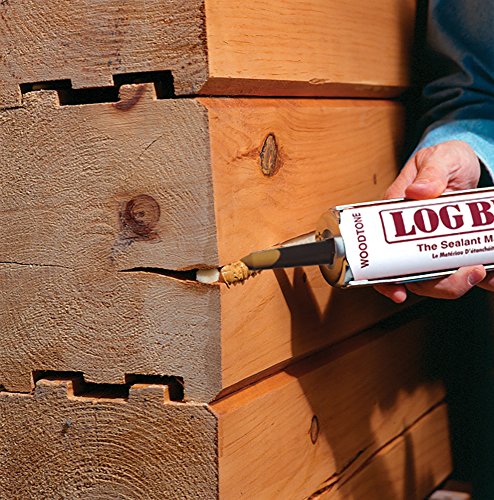 Log Builder Acrylic Latex Chinking Sealant, 5 Gallon Pail, Dark Brown (Pack of 1)