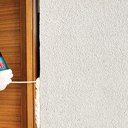 Akfix 805 Gap Filler Expanding Foam Sealant (2x12 Oz.)- Gaps and Cracks Spray Insulation Can, Waterproof Sealant with Straw, Polyurethane Expanding Foam for Window and Door | 12 Oz. 2 Pack - size: 2 Pack