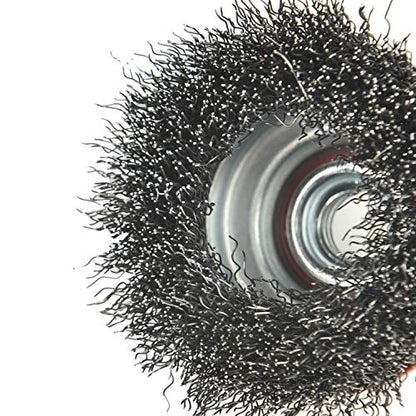 A A IN 20 Pack 3 Inch Crimped Wire Cup Brush for Angle Grinder - size: 20 pack, style: 3 Inch Crimped Wire Brush