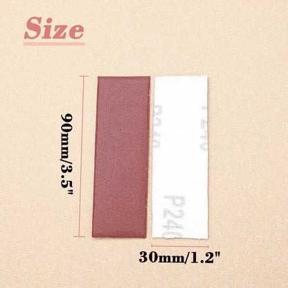 100Pcs Micro Detail Sander Paper Kit, 3.5x1.2 Inch, 240 Grit - style: 240 Grit