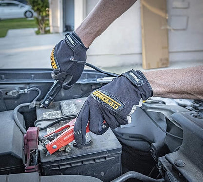 Ironclad General Utility Work Gloves GUG, All-Purpose, Performance Fit, Durable, Machine Washable (1 Pair) Black - size: 3X-Large
