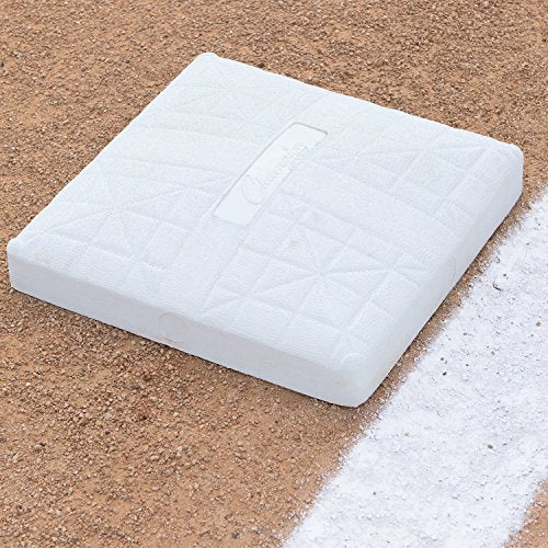 Champion Sports Pro Anchored Baseball/Softball Base Sets - Heavy-Duty Bases with Welded & Bolted Stanchions, Base Replacement Pins & Anchor Plugs - style: Anchored Base Set with Bolted Stanchion Pan