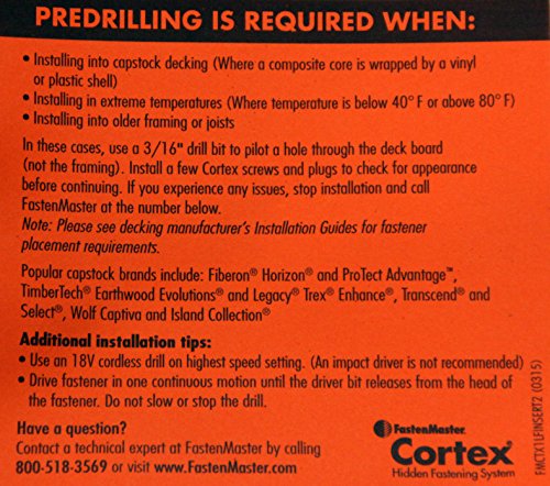 FastenMaster Cortex Hidden Fasteners -Trex Transcend - Gravel Path - 100 Lin.ft