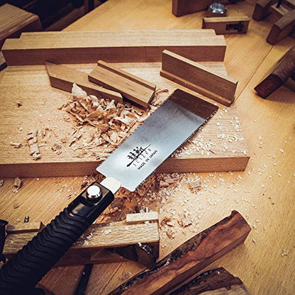 SUIZAN Ryoba Double Edge Saw 7" - Japanese Pullsaw Hand Saws Wood Cutting - size: 7 Inch (180mm), style: 7 Inch (180mm) Hand Saw