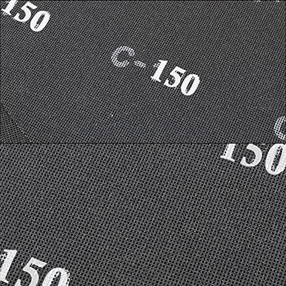 HUAALIUCHE 17" Sanding Screen Discs - Mesh Floor Sanding Screen - Black Silicon Carbide - for Wood Floors (10 Pack, 150 Grit) - size: 17 inch, style: #150-10 Pack
