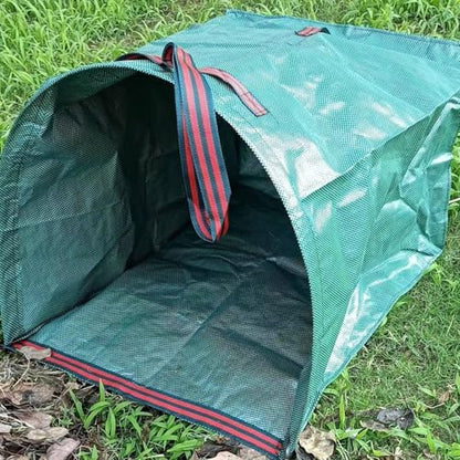 RISETEX Heavy-Duty 72 Gallon Standable Collapsible Yard Waste Leaf Bags - style: 1 Pack