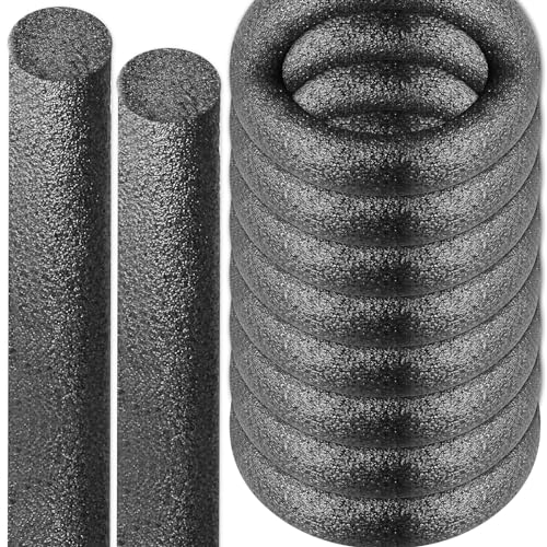 Foam Backer Rod for Gaps Concrete Crack Filler Joints Foam Gap Filler Caulk Saver Backing Rod Concrete Filler Rope (Black, 1/4 Inch x 10 Feet) - color: Black, size: 1/4 Inch x 10 Feet