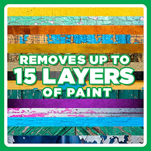 Smart Strip Advanced Paint Remover - for Removal of Acrylic, Latex, Oil, & Water-Based Coatings - Non-Caustic Formula - Indoor/Outdoor - Contractor & DIY Friendly - 1 Gallon - size: GALLON - BUCKET