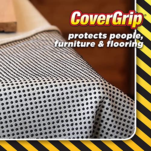 8 oz Canvas Safety Drop Cloth, 8' x 10', Off White - size: 8X10, style: 8 oz