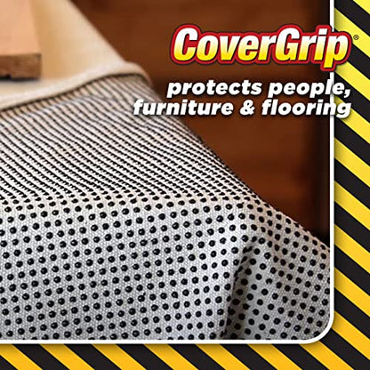 8 oz Canvas Safety Drop Cloth, 8' x 10', Off White - size: 8X10, style: 8 oz