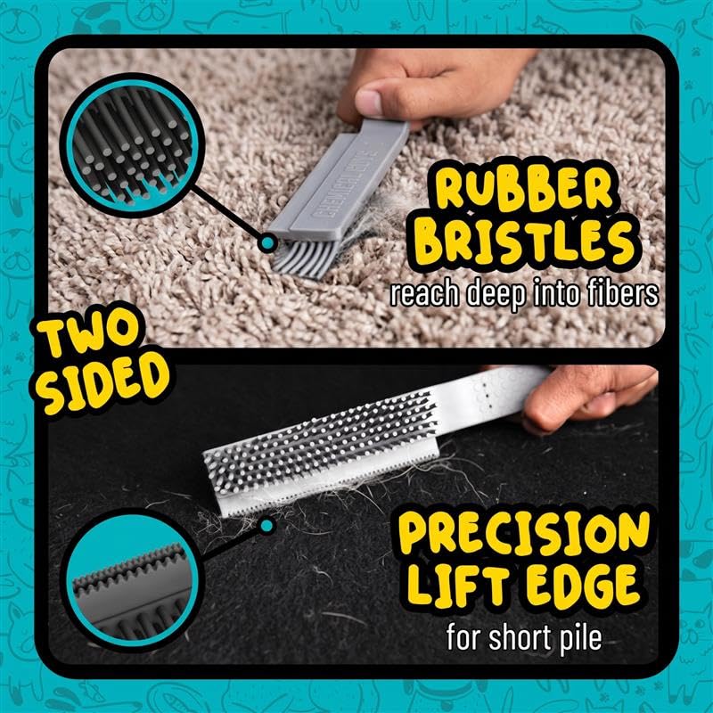 Chemical Guys, Multi-Surface Pet Hair Removal Brush for Upholstery & Carpet