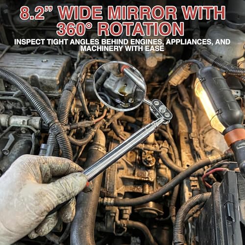 UTR Perfect 2 in 1 Telescopic Mirror & Magnet Pick-up Tool