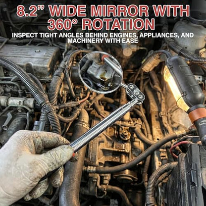 UTR Perfect 2 in 1 Telescopic Mirror & Magnet Pick-up Tool