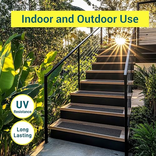 Anti Slip Tape 5" x 35' - Waterproof Grip Tape for Indoor/Outdoor - size: 5" X 35'
