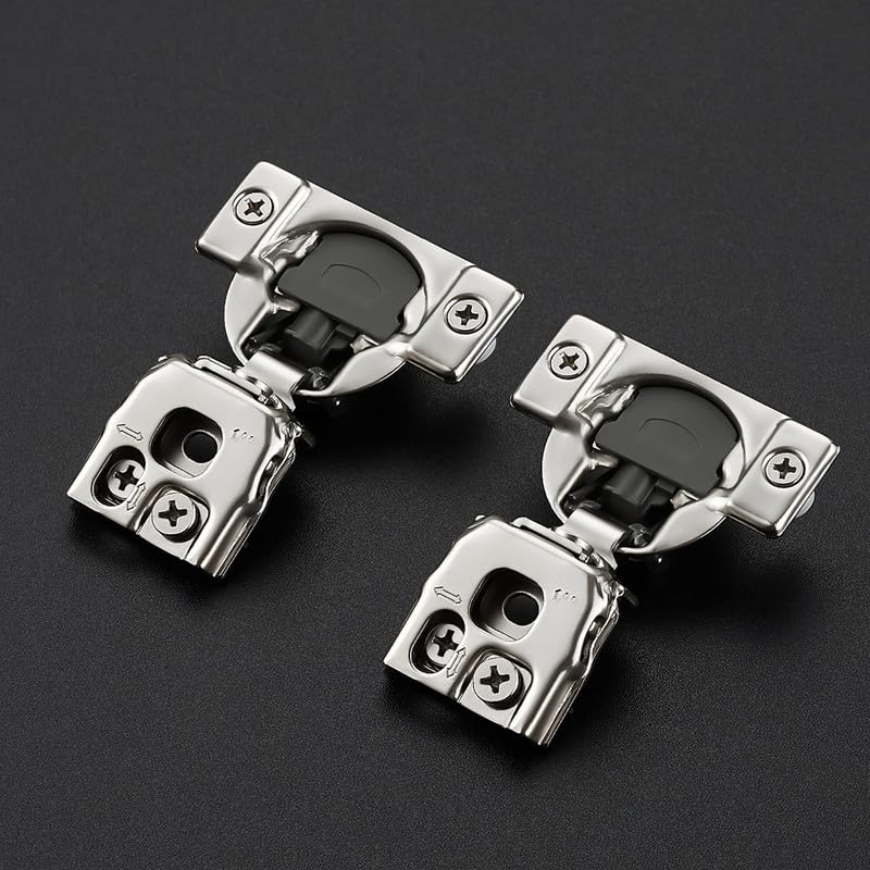 Soft Close Hinges for Kitchen Cabinet Hinges, 1 Inch Overlay, 2 Pack - size: 1 inch Overlay