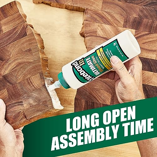 Titebond III Ultimate Wood Glue 4 Oz. (12 Pack) – Premium Professional Woodworking Adhesive, Waterproof, Strong Initial Tack, Interior/Exterior Use, Easy Water Cleanup – 1412 - size: 4 Fluid Ounce (12 Pack)