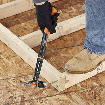 Fiskars Pro IsoCore 16" Milled-Face Framing Claw Hammer, 22oz - style: Milled Face Framing 22 oz