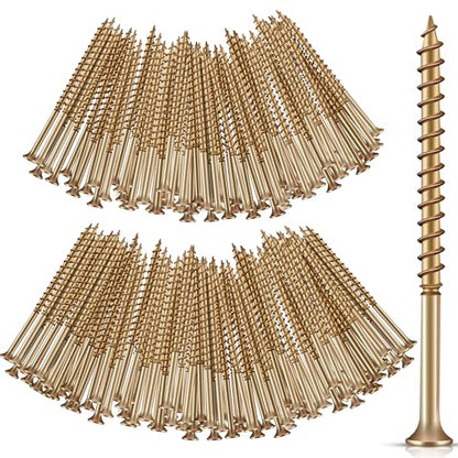 100 Pcs Repair Floor Screws for Floor Repair Fit Hardwood/Vinyl/Carpets