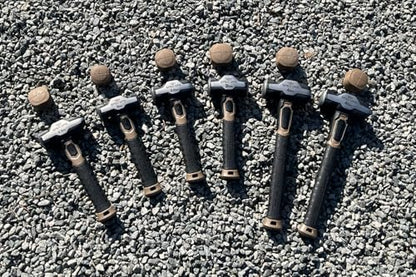 Spec Ops Tools Blacksmith Hammer for Striking, Demolition & Metalworking, Bi-Material Shock-Absorbing and Vibration Dampening Handle, 4 lbs - size: 4 lbs