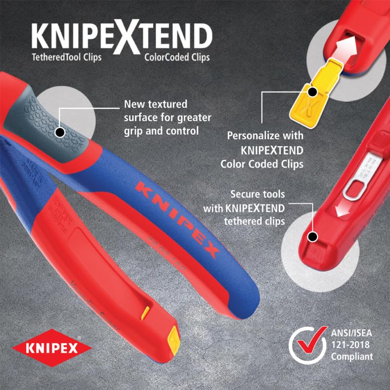 TwinGrip Pliers, Comfort Grip 8-inch