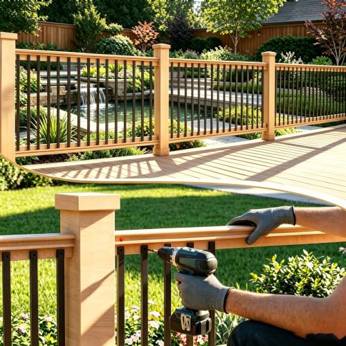 HZIU 50 Pack 29.5" Deck Balusters，Stainless Steel Deck Railing Kit - size: 29.5 Inch