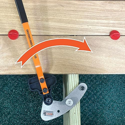 DeckWise Hardwood Wrench Jr. Lightweight Board Straightener Tool