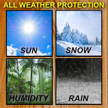 Wood Waterproofer Semi-Transparent. (1-Quart, Smoke) - Outdoor Wood Varnish with Advanced Weather Protection for Doors, Windows, Fences, Siding and More.