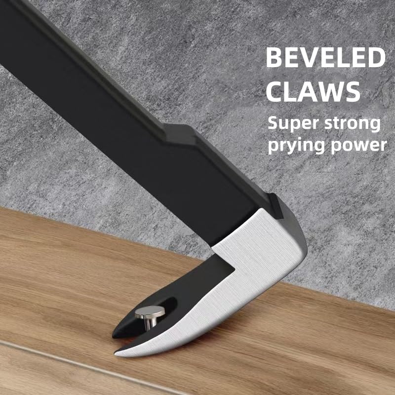 Pry Bar, 11.8" Cats Paw Nail Puller, Mini Crowbar for Home Remolding & Woodworking Prying, Scraping, Lifting, Pulling