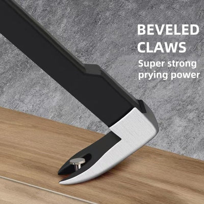 Pry Bar, 11.8" Cats Paw Nail Puller, Mini Crowbar for Home Remolding & Woodworking Prying, Scraping, Lifting, Pulling