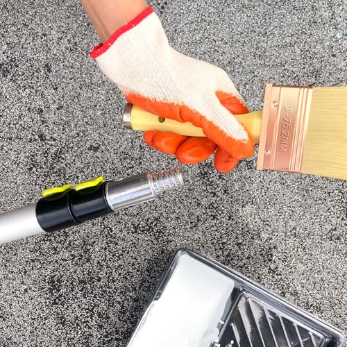 2 PCS 3" Stain Brushes + 7" Deck Stain Brush