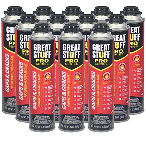 GREAT STUFF PRO Gaps & Cracks 24 oz Spray Foam Insulation Sealant - style: 24 oz