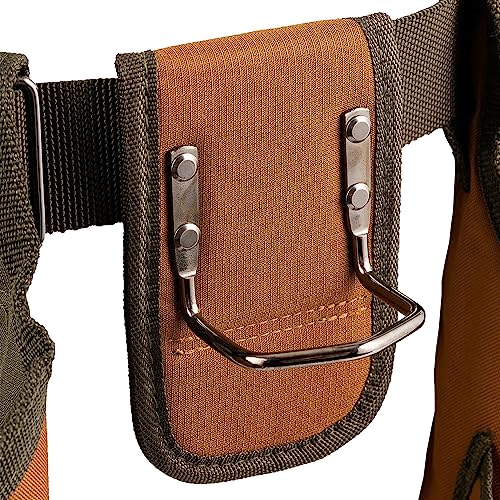 Bucket Boss 50200 Two Bag Tool Belt in Brown