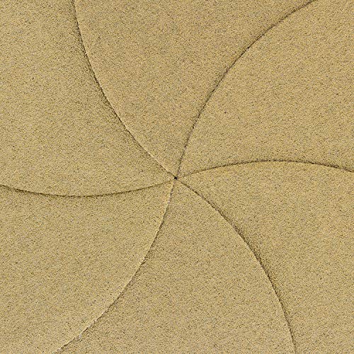 Dura-Gold Premium 6" Gold Sanding Discs, 80 Grit, Hook & Loop, Box of 50 - size: 80-Grit