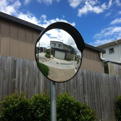 Angooni 16" Convex Driveway Mirror, Wide Angle View Blind Spot Mirror - size: 16inch