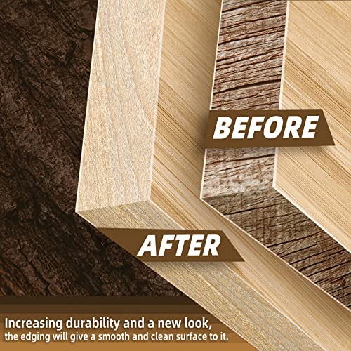 GSCIT Club Maple Edge Banding, 1 1/2 inch x 500ft roll of Veneer Edge Banding Preglued Flexible, Wood Tape Banding for Cabinet Repair Plywood - color: Maple, size: 1 1/2"x 500ft