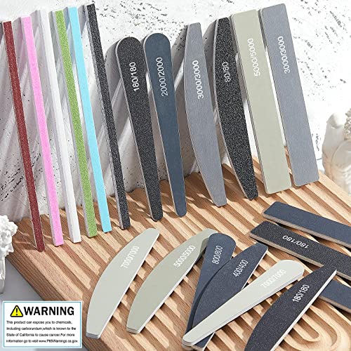 Honoson 60 Pcs Sanding Sticks for Plastic Models and Sanding Twigs, Style 1 - style: Style 1