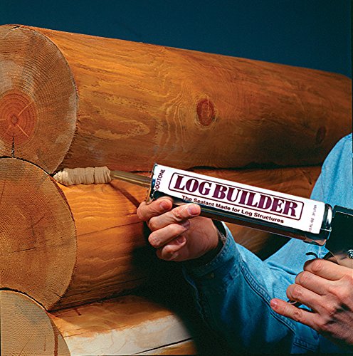 Log Builder Acrylic Latex Chinking Sealant, 5 Gallon Pail, Dark Brown (Pack of 1)