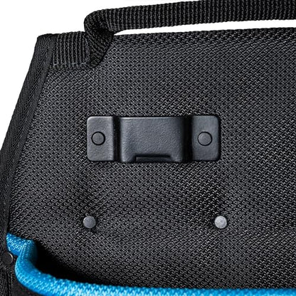 OX Pro Nylon Electrician Tool Belt with Pouches - Electrical Tool Belt with Padded Back Support - Made with Ballistic Nylon and PVC Coated Pouches - Cinturón para Electricista - size: Electrician Tool Belt